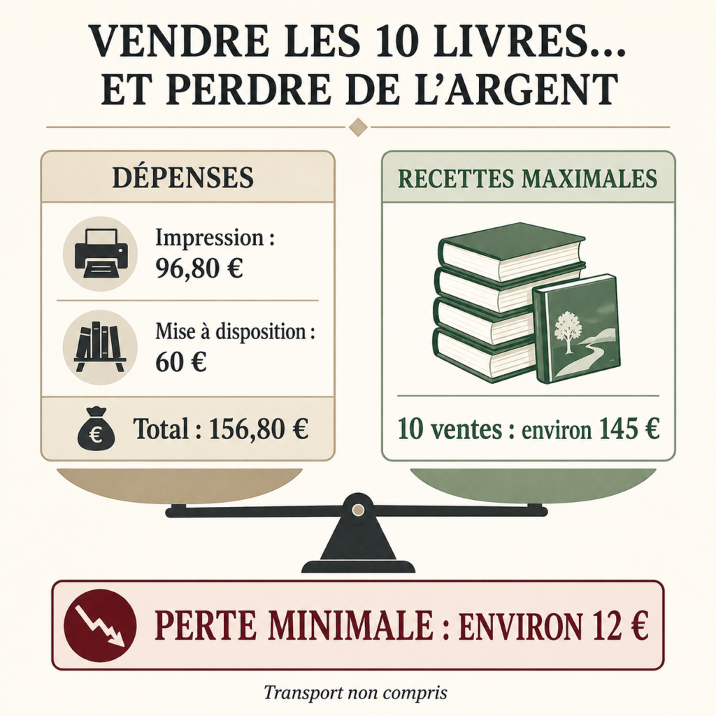 Le vrai coût de 10 livres